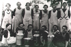 Datering 1939. Melkcursus Boerinnenbond.