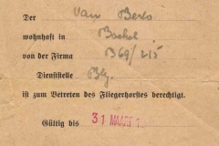 Datering 11 maart 1944 .