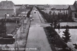 Straatbeeld in Venhorst